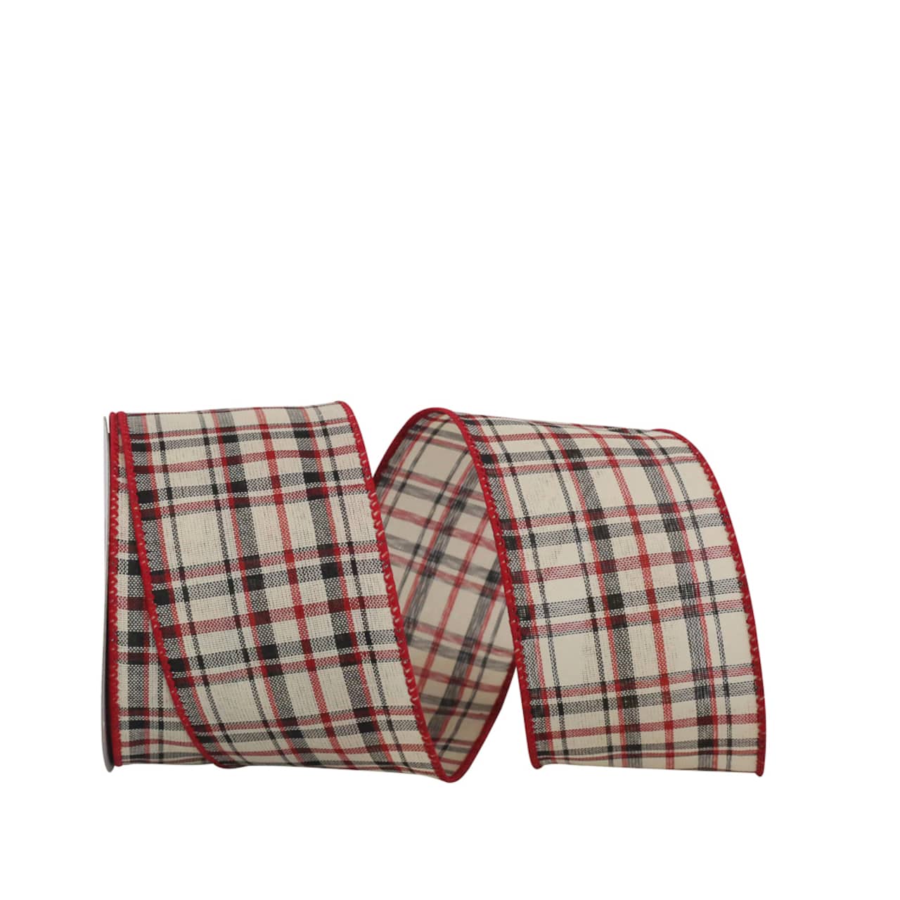 JAM Paper 2.5&#x22; x 10yd. Wired Athens Lauren Plaid Ribbon